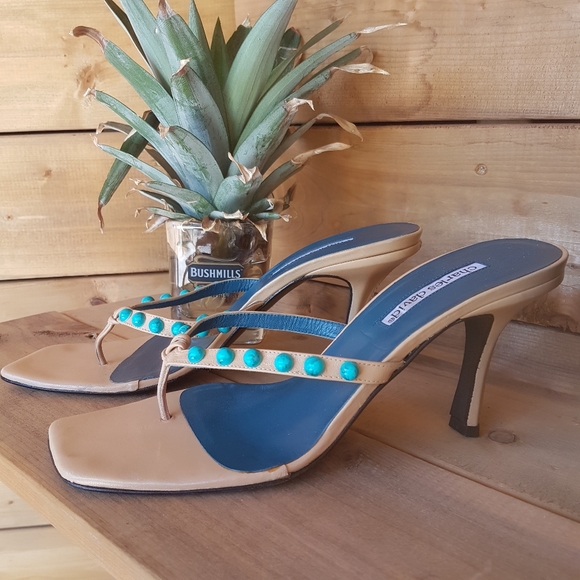 Vintage Charles David Tong Sandal • SZ 10 - Picture 3 of 8